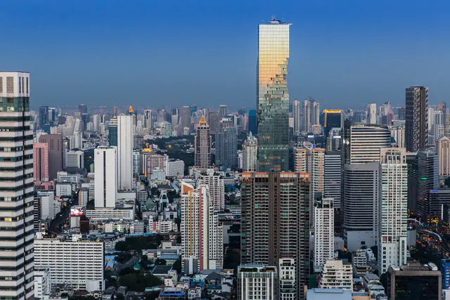 Bangkok city view